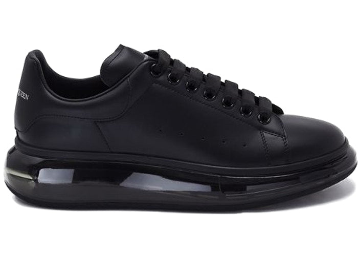 Alexander McQueen Oversized Black Shiny Sole GlobalSneakers