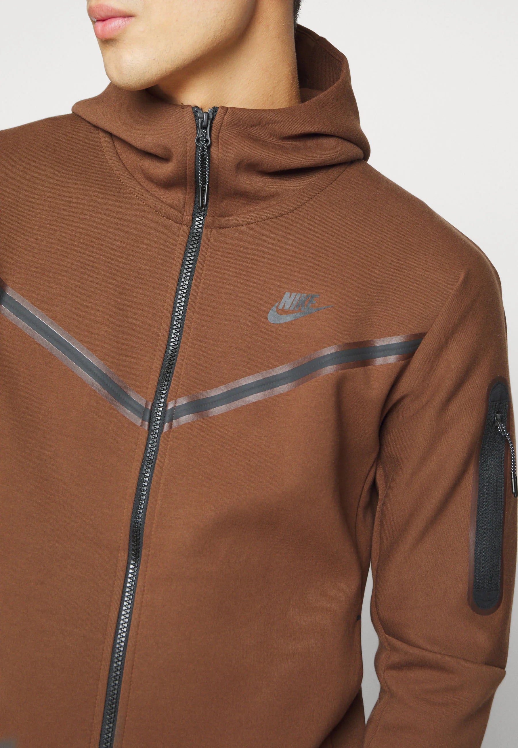 Nike Sportswear Tech Fleece Hoodie & Joggers Set Cacao Wow/Black