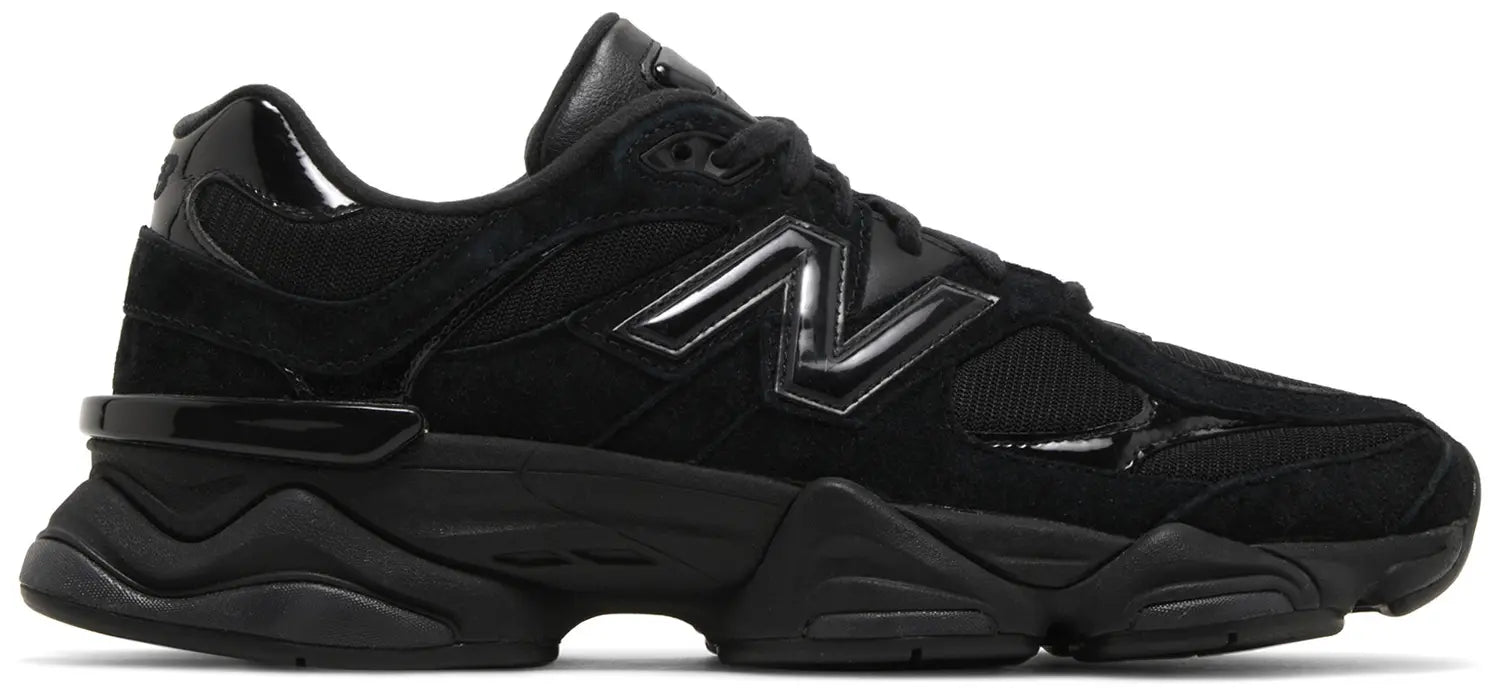 New Balance 9060 Triple Black Patent