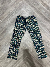 THOMAS DETHELOT | Pantalon Émeraude – Jacquard Géométrique