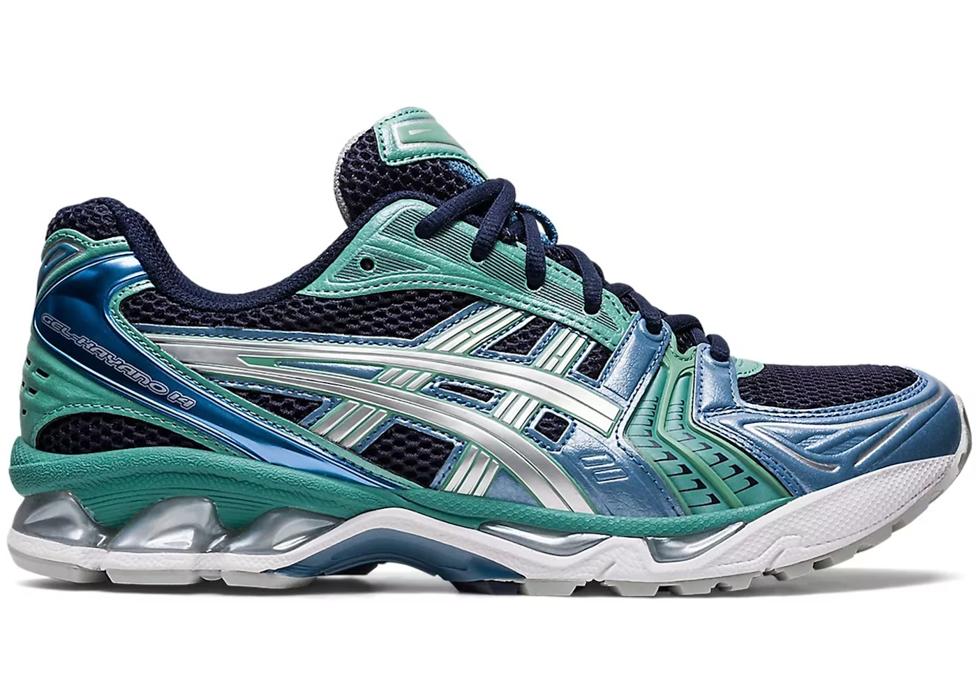 ASICS Gel-Kayano 14 Midnight Blue Pure Silver Aqua