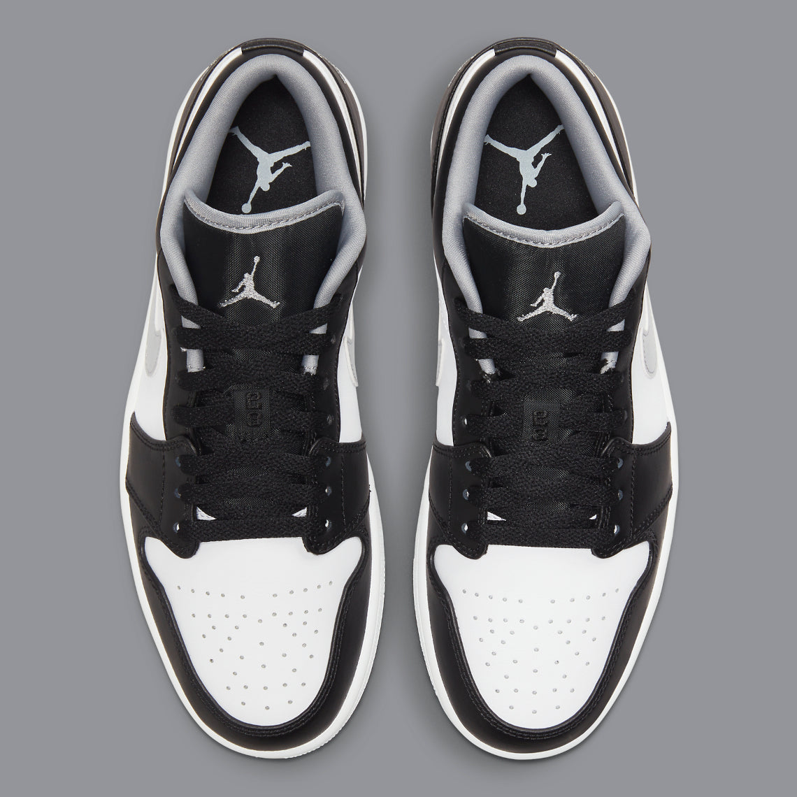 Jordan 1 Low Black White Grey