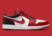 Jordan 1 Low Reverse Black Toe