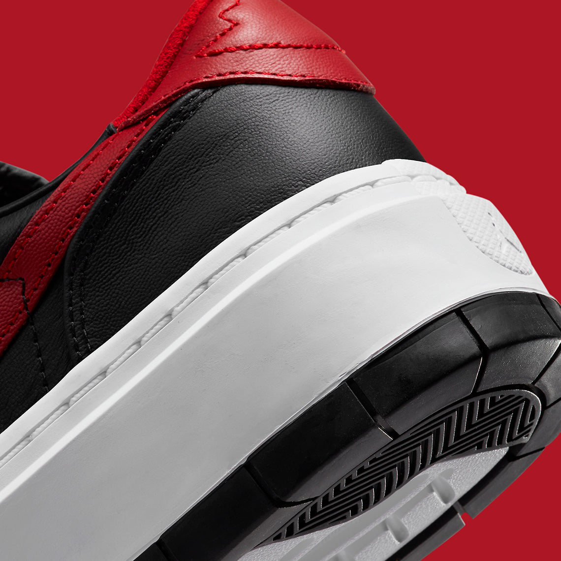 Jordan 1 Elevate Low Black Gym Red White