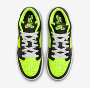 Jordan 1 Low SE Black Cat Volt (ado - enfant - bébé)