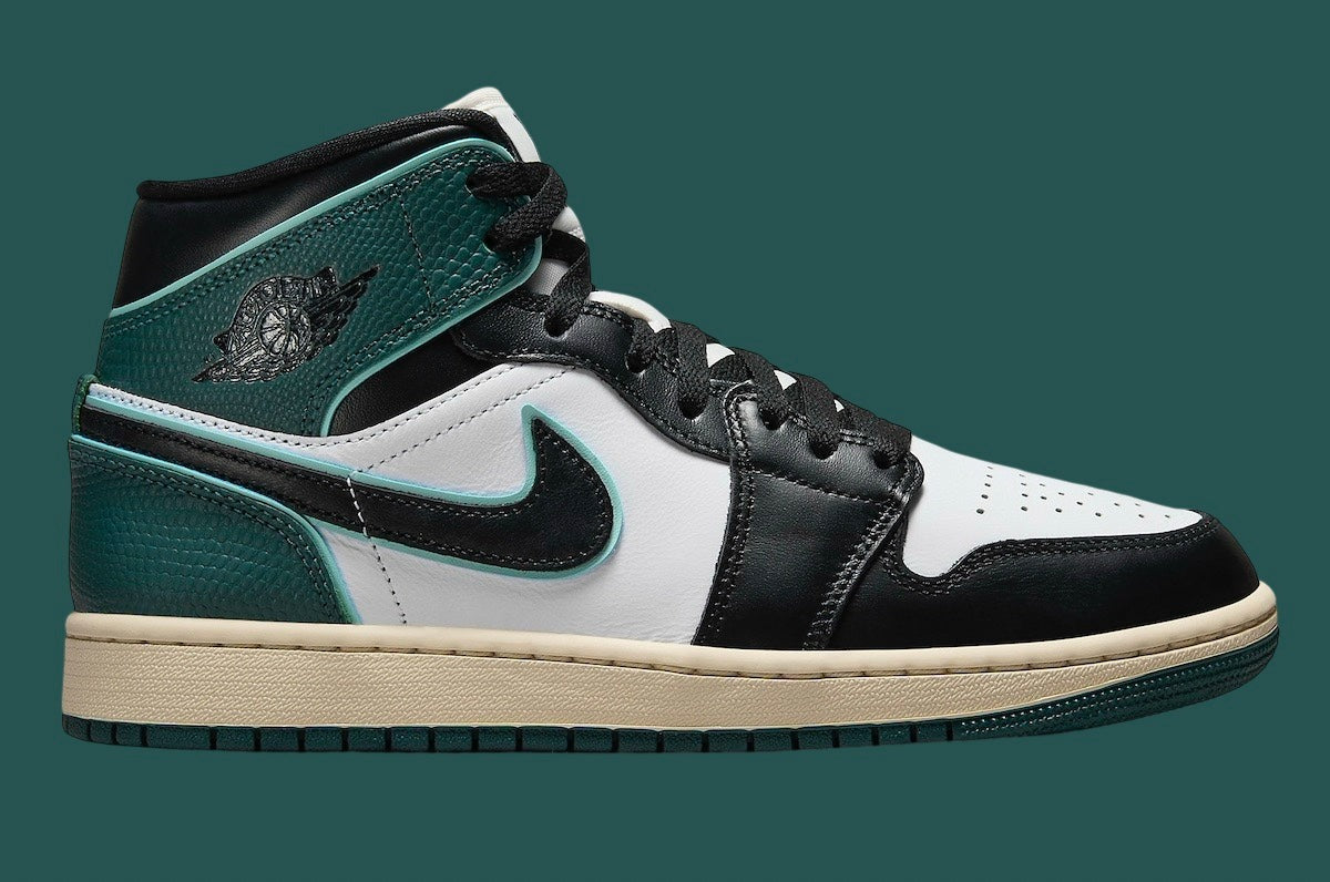 Jordan 1 Mid SE Oxidized Green