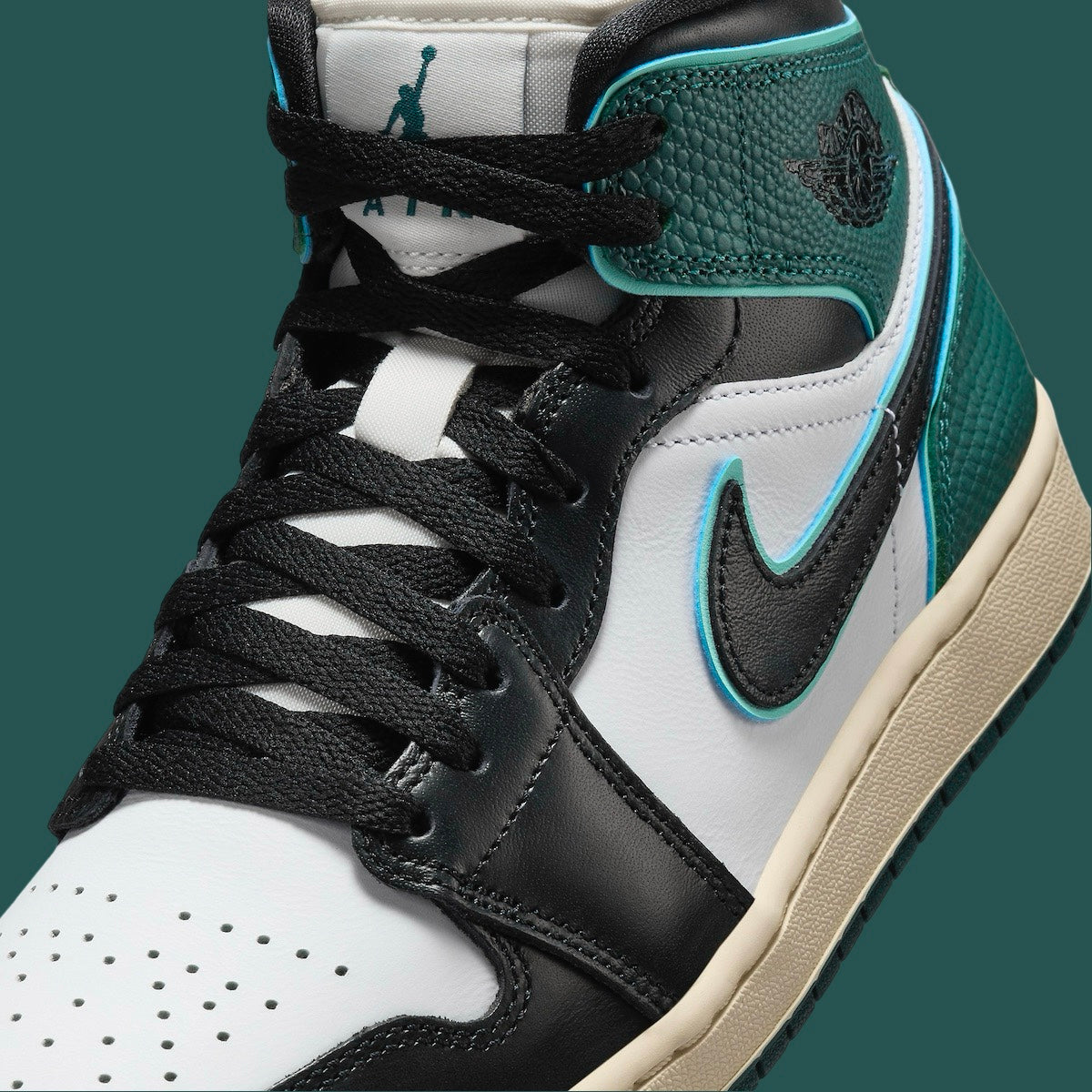 Jordan 1 Mid SE Oxidized Green