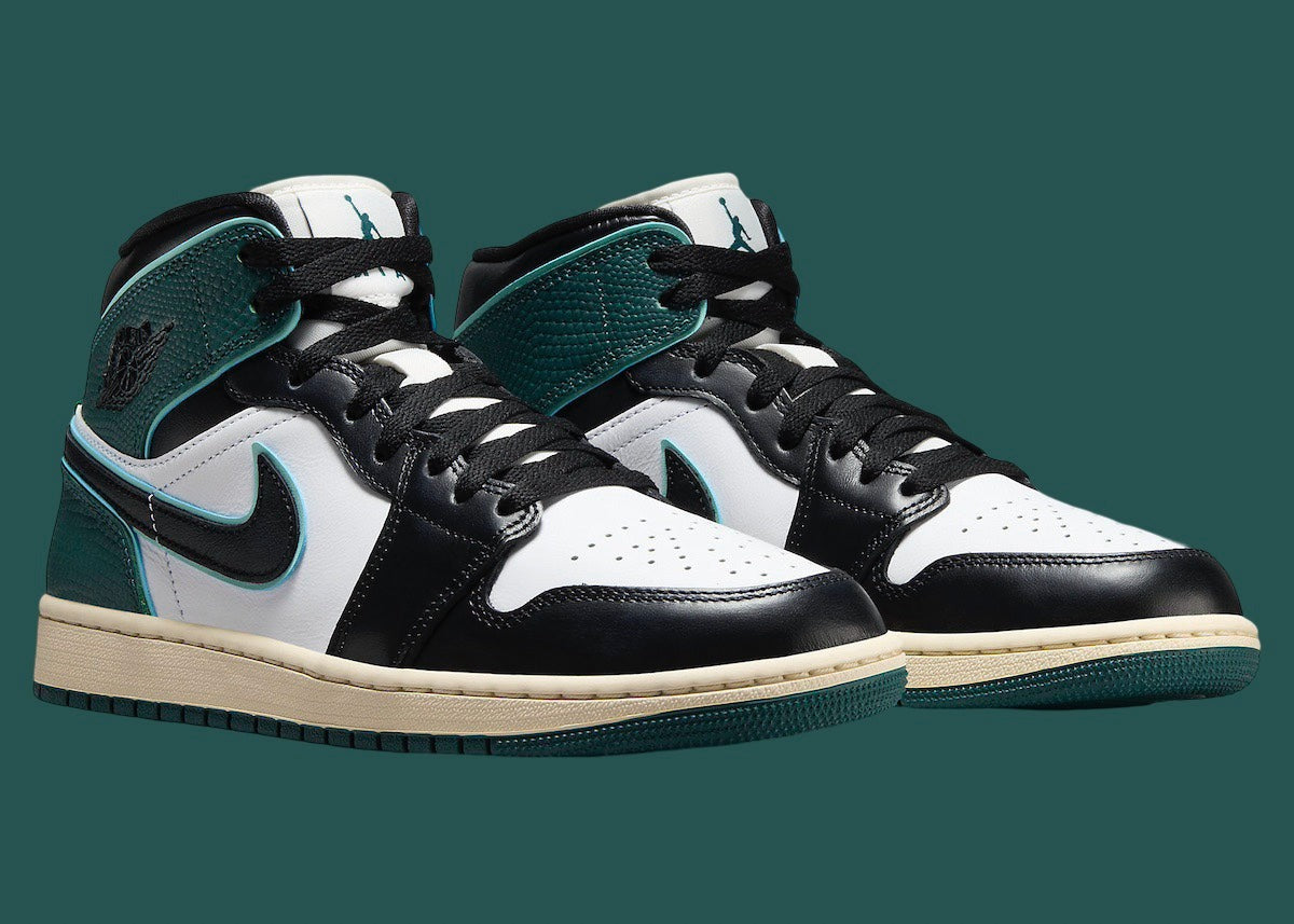 Jordan 1 Mid SE Oxidized Green