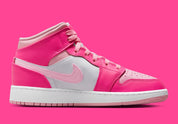 Jordan 1 Mid Fierce Pink