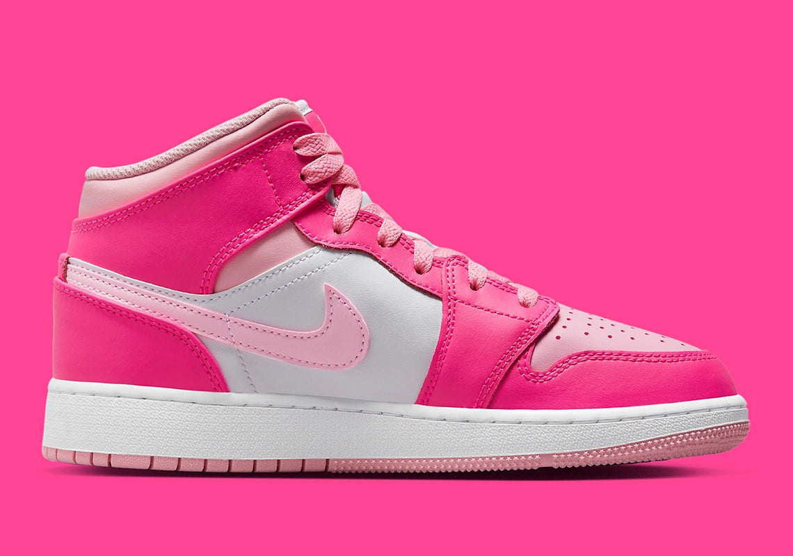 Jordan 1 Mid Fierce Pink