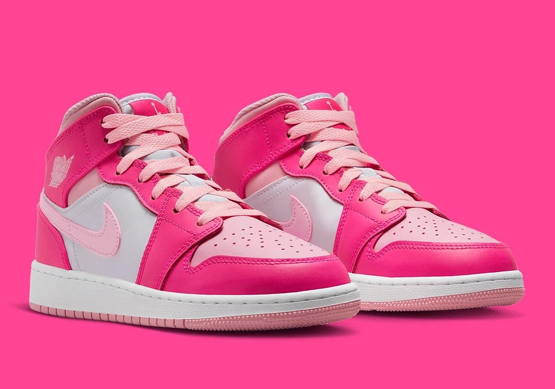 Jordan 1 Mid Fierce Pink