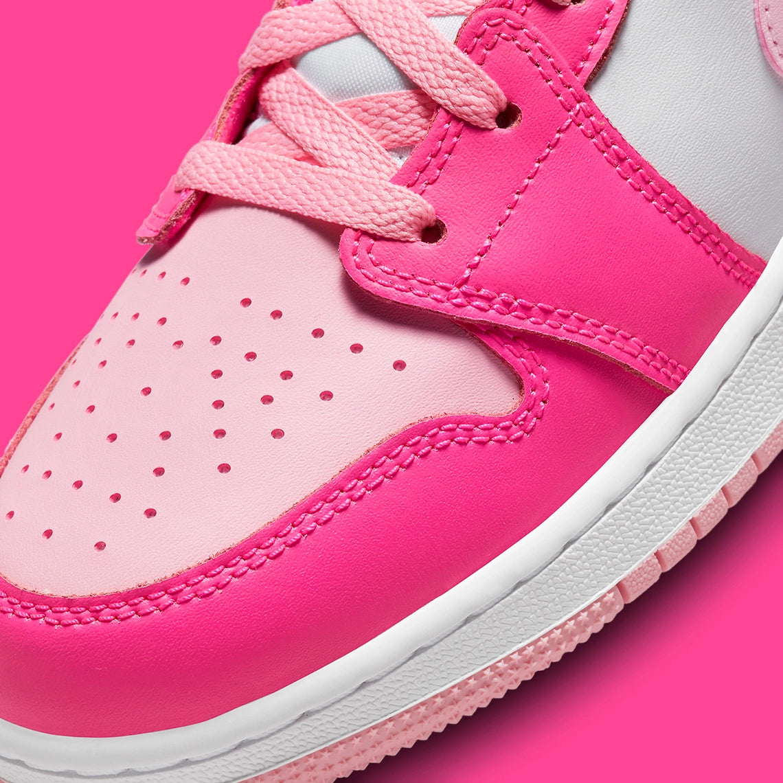 Jordan 1 Mid Fierce Pink