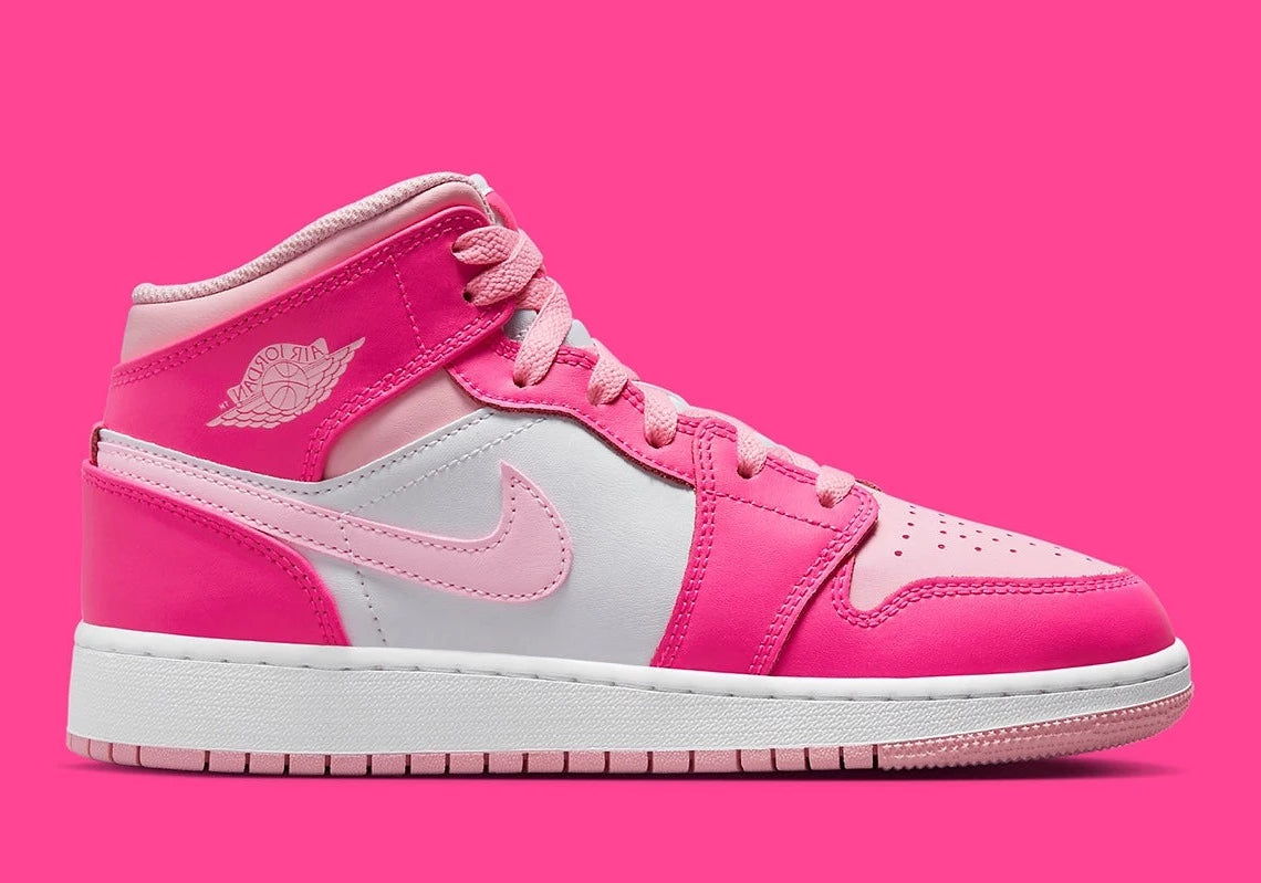 Jordan 1 Mid Fierce Pink