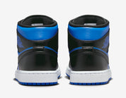 Jordan 1 Mid Black Royal Metallic