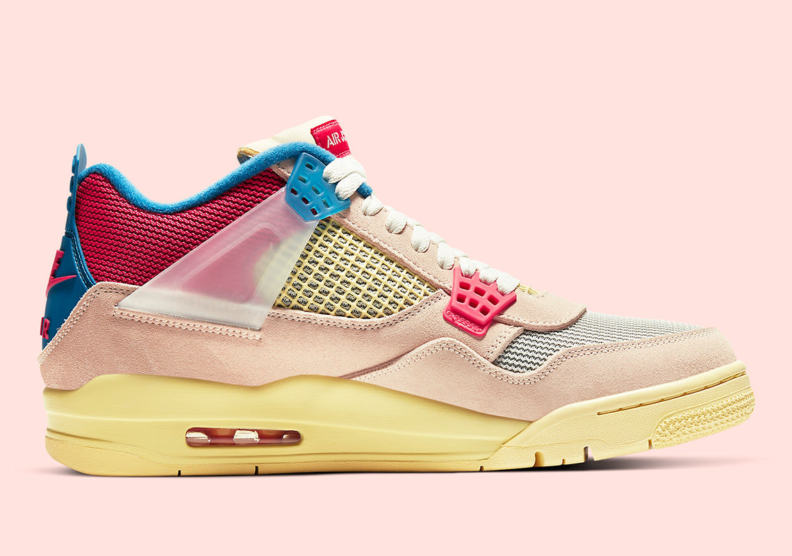 LIVRAISON 72H - Air Jordan 4 Retro Union Guava Ice