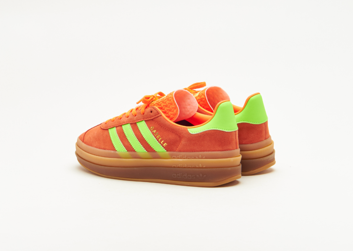 adidas Gazelle Bold Solar Orange Solar Green