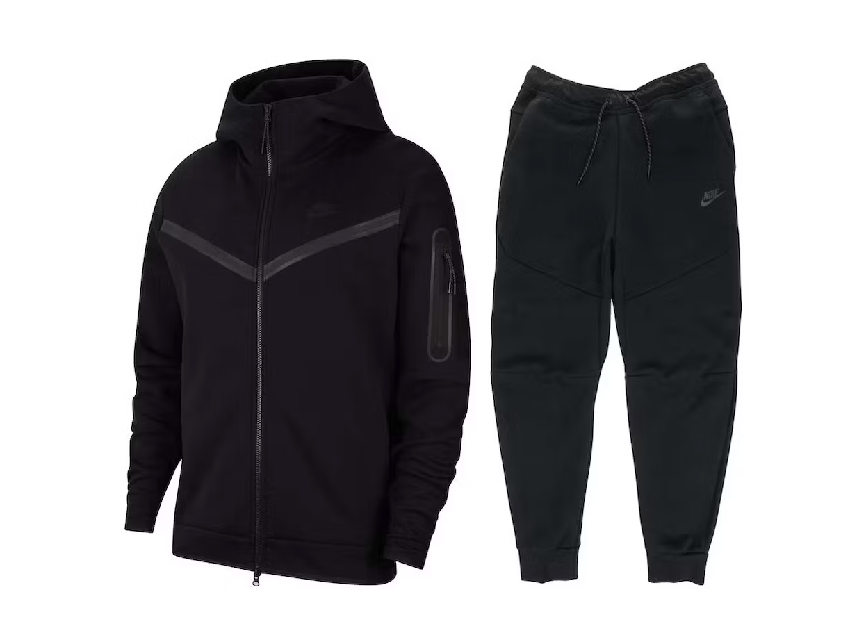 Nike Sportswear Tech Fleece Full Zip Hoodie & Joggers Set