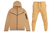 Nike Sportswear Tech Fleece Hoodie & Joggers Set Elemental Gold/Sail