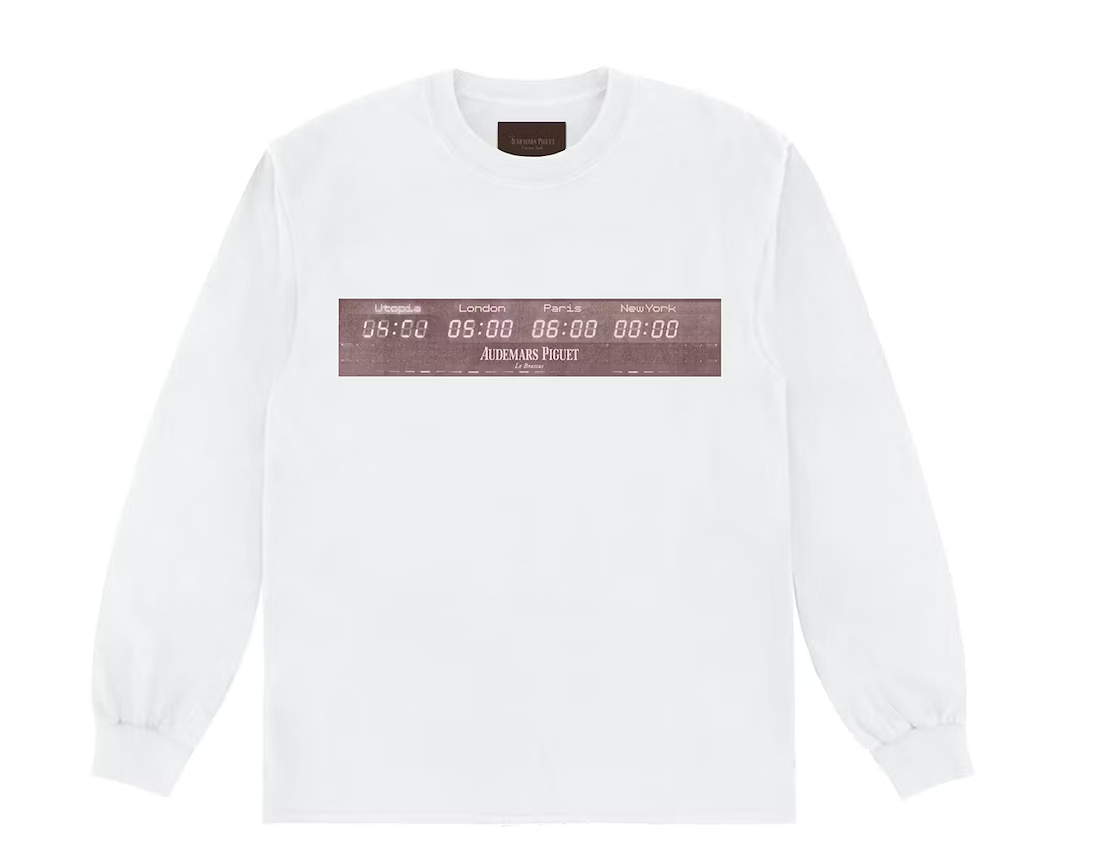 Travis Scott CJ x Audemars Piguet Utopia Tee White