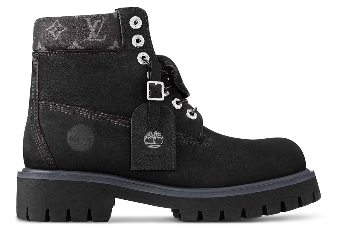 Louis Vuitton Timberland 6 "Ankle Boot Black"