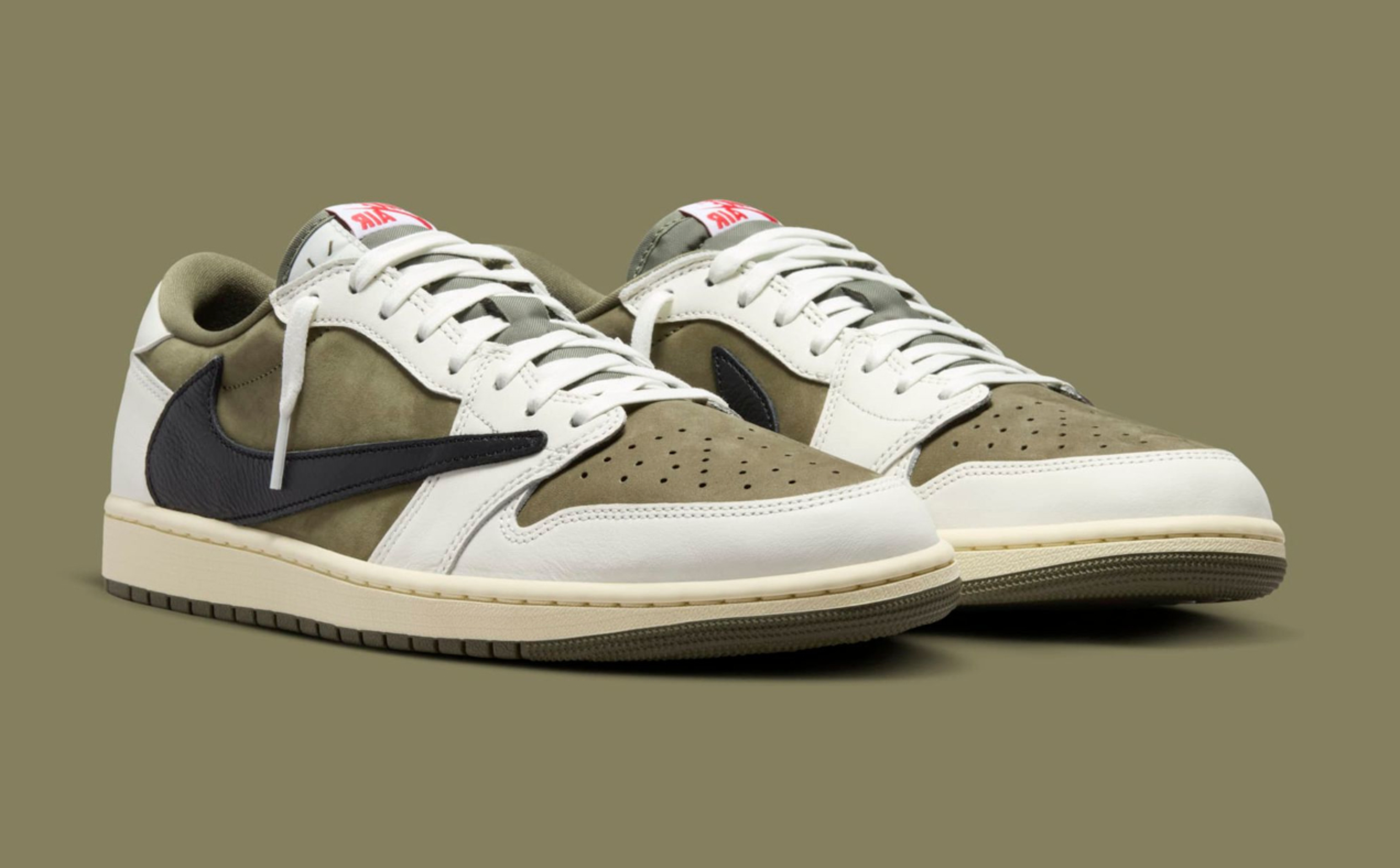 Jordan 1 Retro Low OG SP Travis Scott Medium Olive