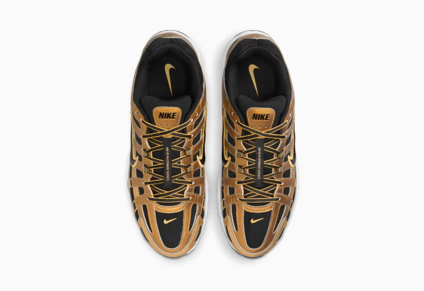 Nike P-6000 Metallic Gold Infinite Gold White Black