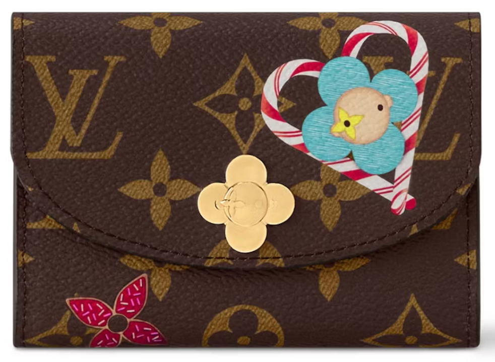 Louis Vuitton Porte-monnaie Rosalie Monogramme/Candy Rouge