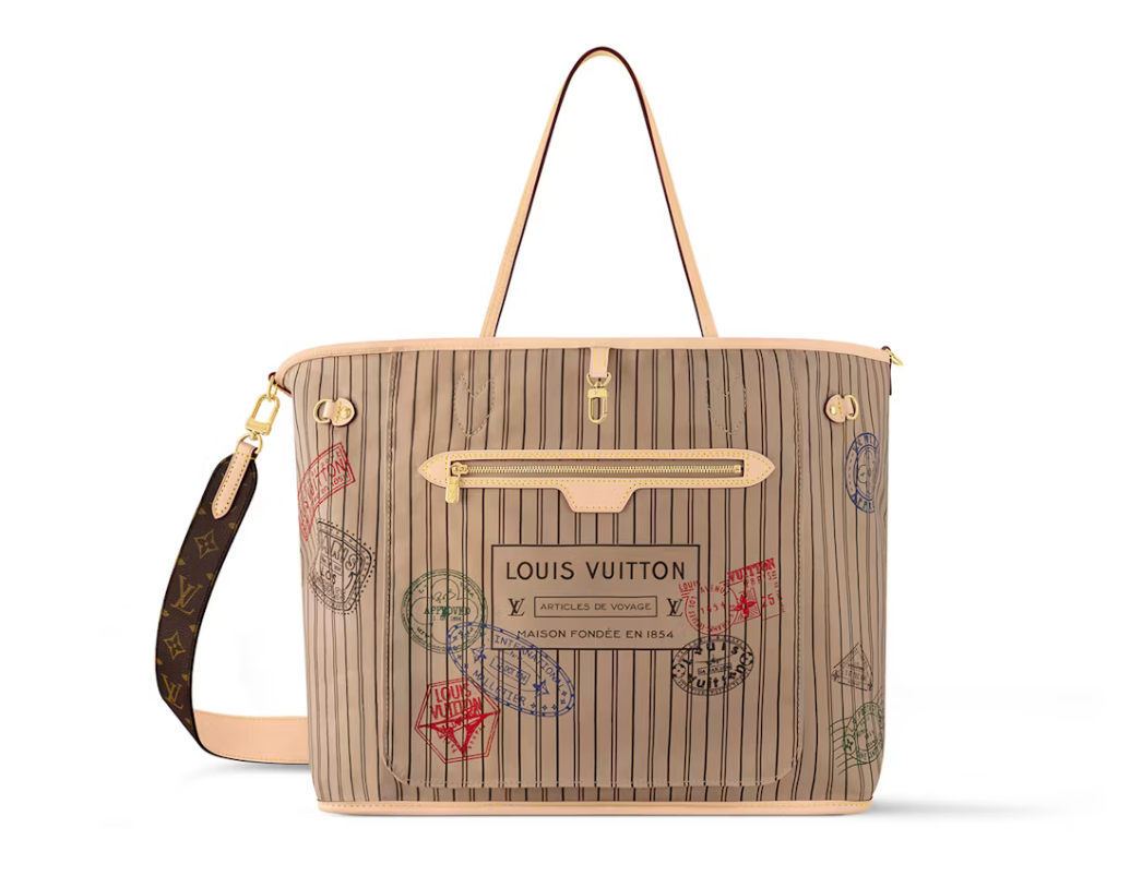 Louis Vuitton Neverfull Bandouliere GM Inside Out Monogram/Beige