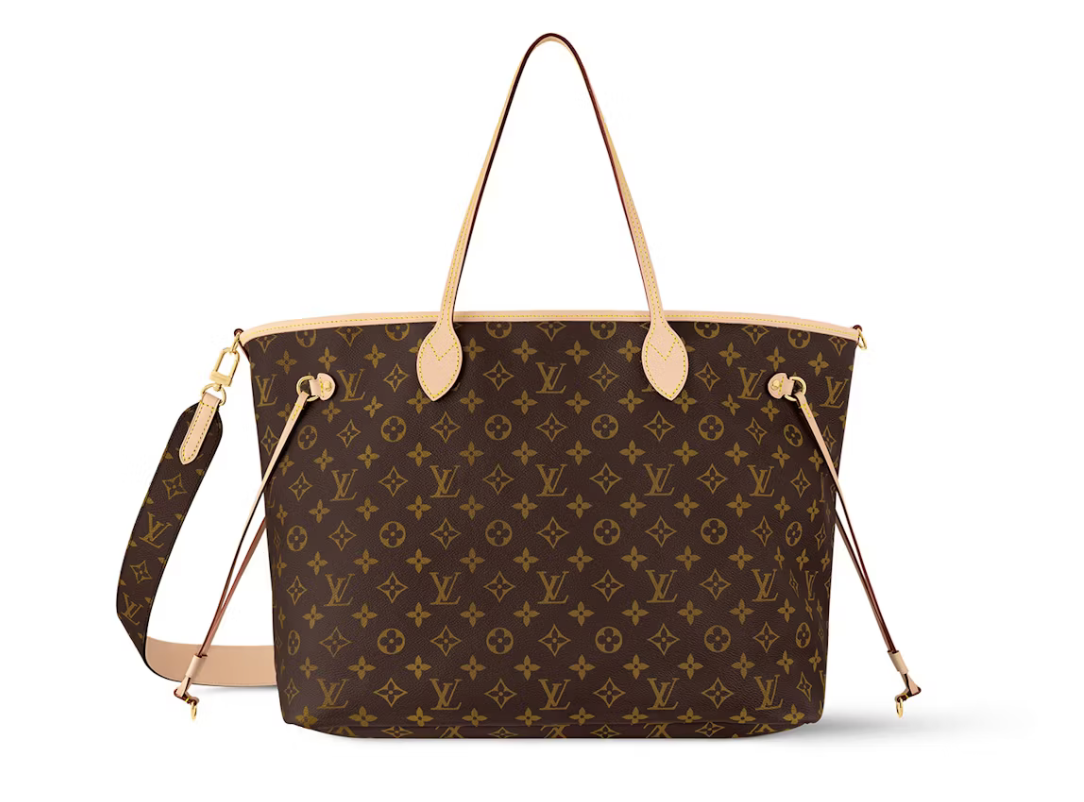 Louis Vuitton Neverfull Bandouliere GM Inside Out Monogram/Beige