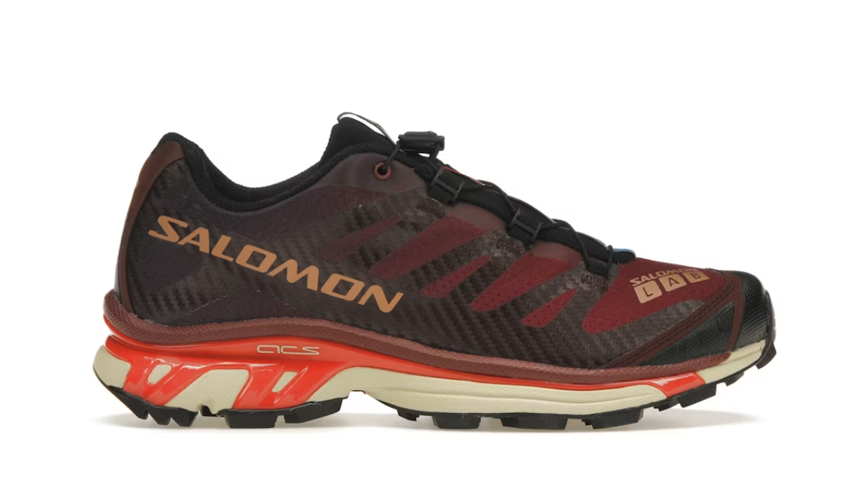 Salomon XT-4 Bitter Chocolate Mocha Mousse Fiery Red