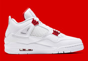 LIVRAISON 72H - Air Jordan 4 Retro Metallic Red