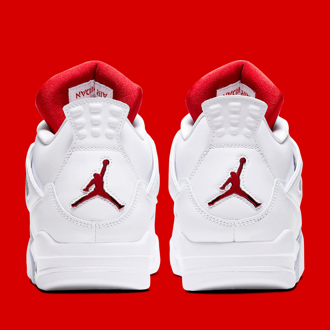 LIVRAISON 72H - Air Jordan 4 Retro Metallic Red