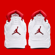 LIVRAISON 72H - Air Jordan 4 Retro Metallic Red