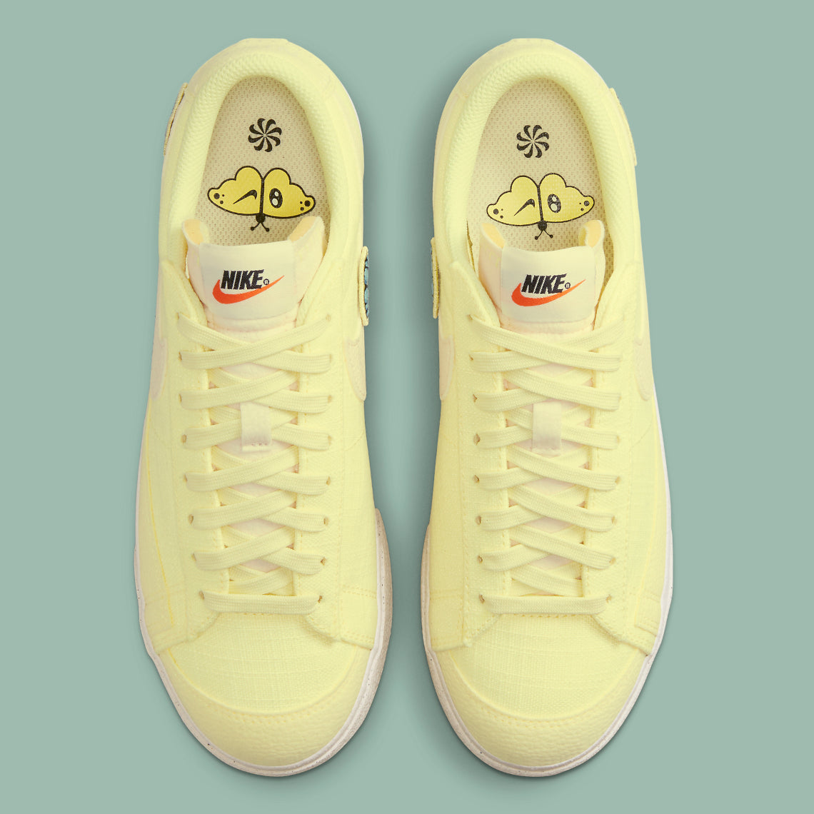 Nike Blazer Low Platform SE Next Nature Air Sprung Citron Tint