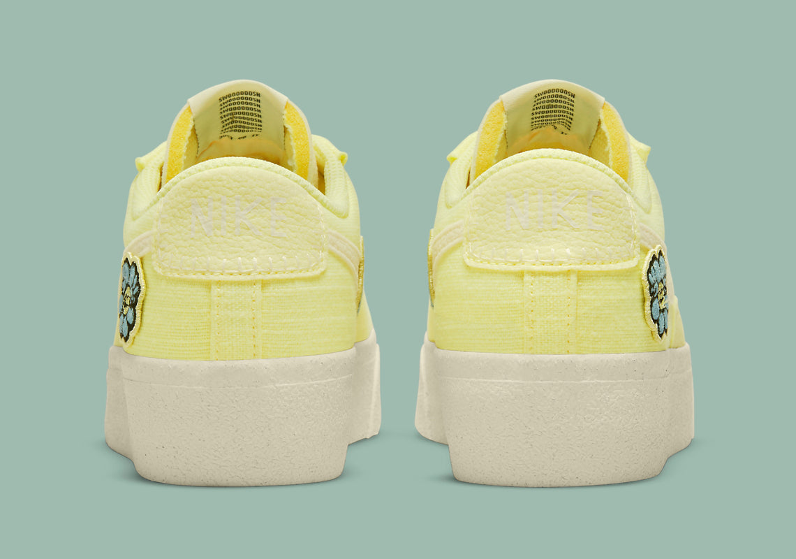 Nike Blazer Low Platform SE Next Nature Air Sprung Citron Tint