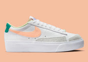 Nike Blazer Low Platform Peach Cream Light Thistle