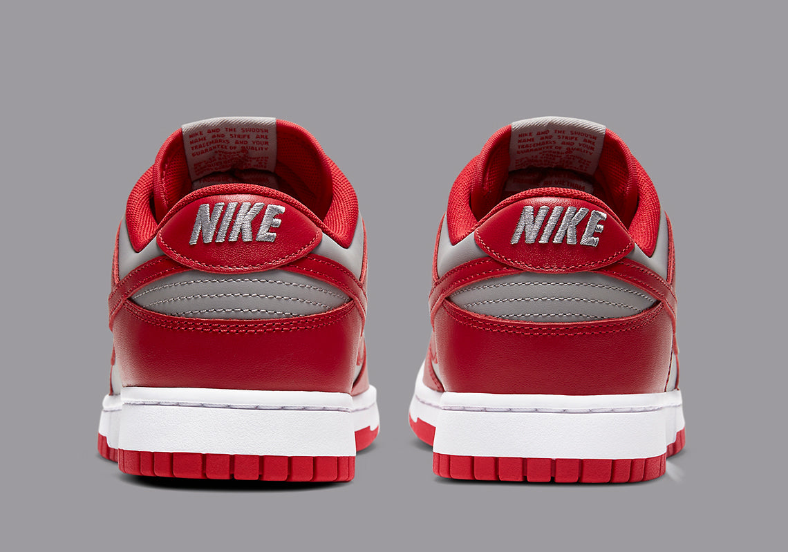 Nike Dunk Low Retro Medium Grey Varsity Red UNLV (2021)