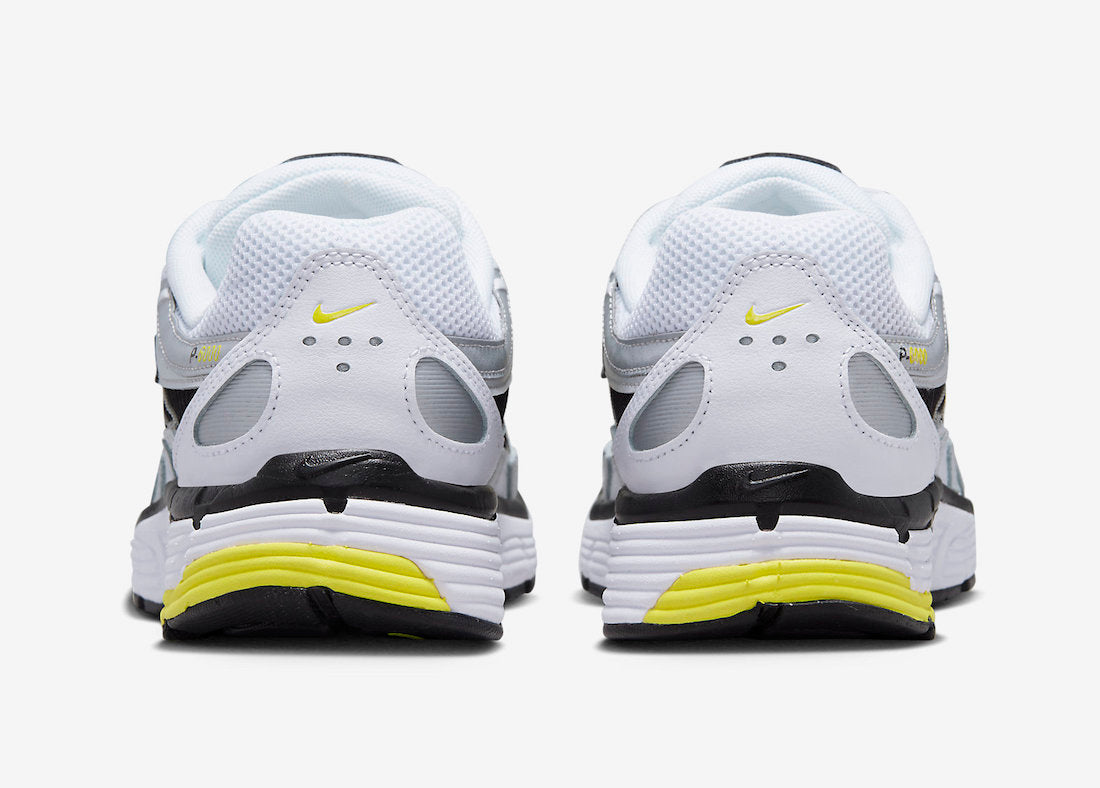 Nike P-6000 Metallic Platinum Opti Yellow