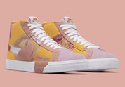 Nike SB Zoom Blazer Mid Premium Floral Paisley Sanded Gold