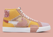 Nike SB Zoom Blazer Mid Premium Floral Paisley Sanded Gold