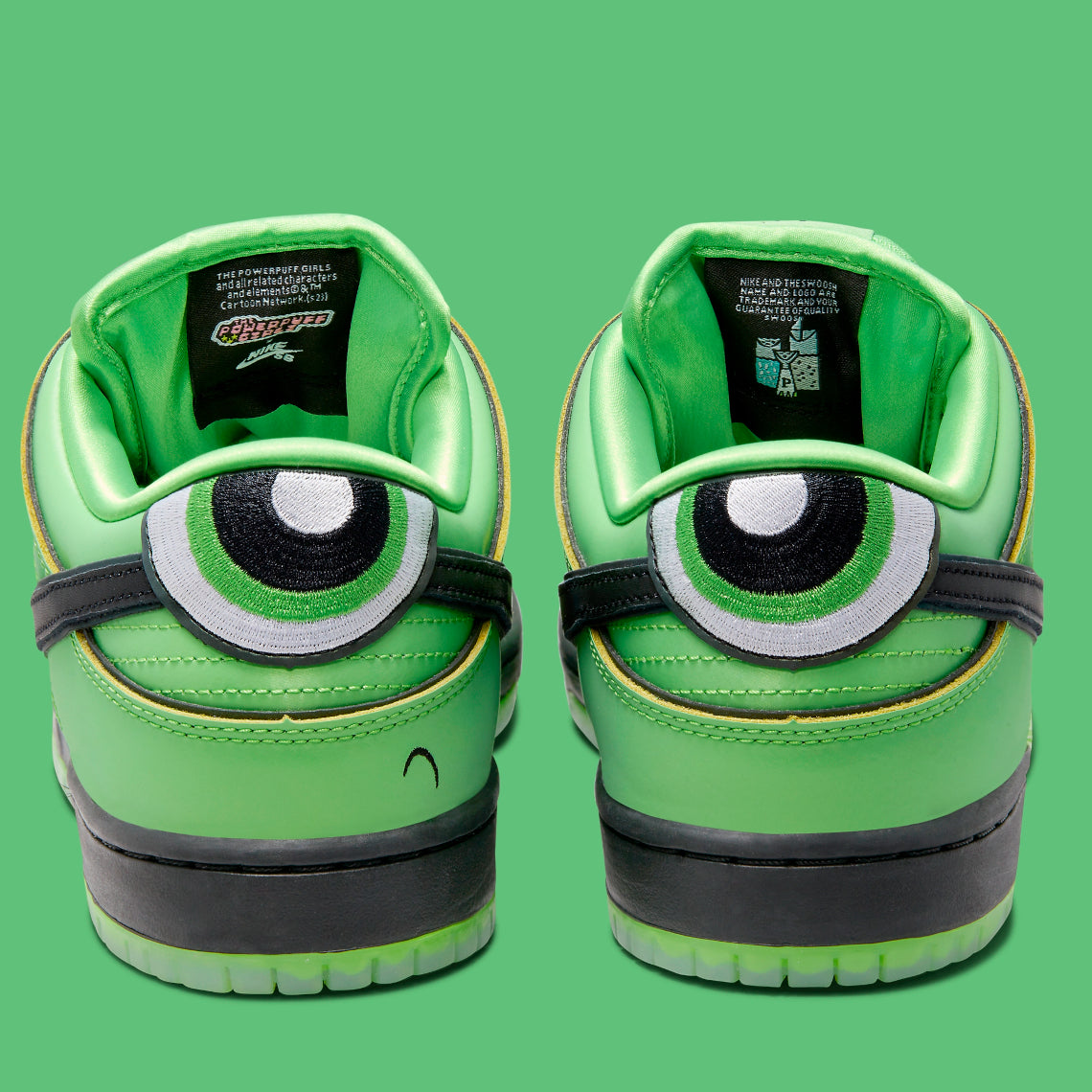 Nike SB Dunk Low The Powerpuff Girls Buttercup