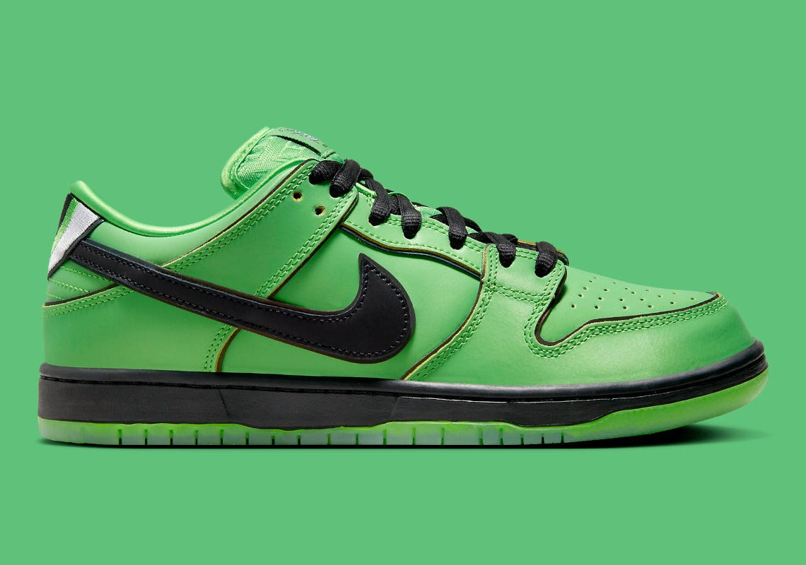 Nike SB Dunk Low The Powerpuff Girls Buttercup