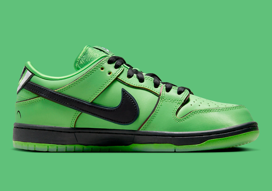 Nike SB Dunk Low The Powerpuff Girls Buttercup