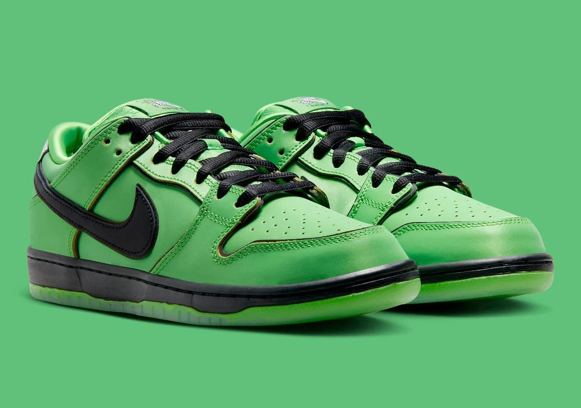 Nike SB Dunk Low The Powerpuff Girls Buttercup