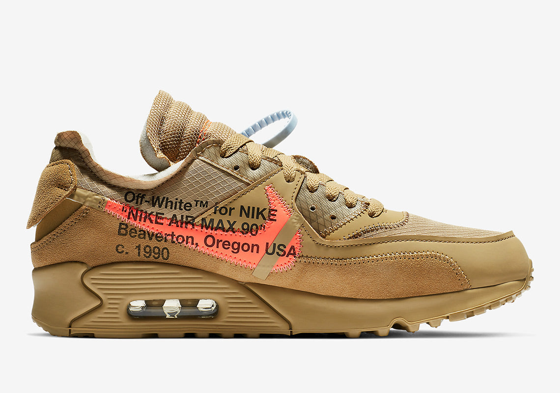 LIVRAISON 72H - Nike Air Max 90 Off White Desert Ore