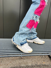 THOMAS DETHELOT | Denim Carpenter Pink – Collaboration Thomas Déthelot x Global Sneakers