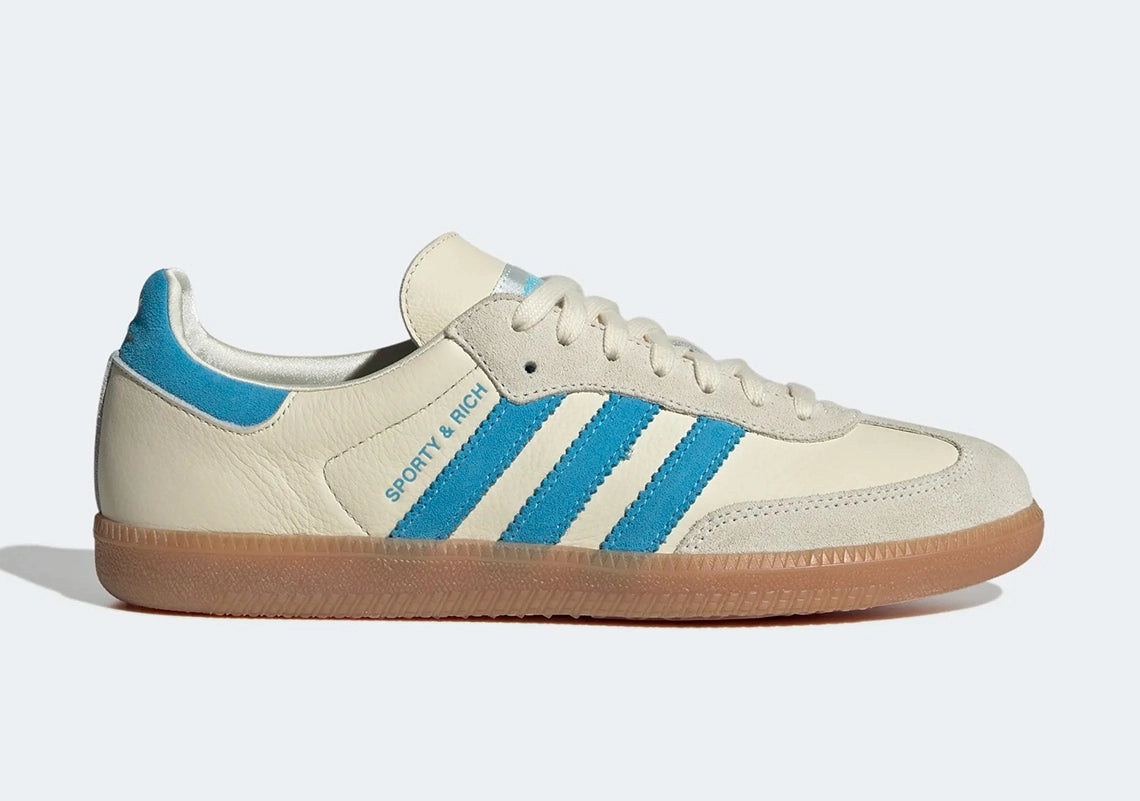 adidas Samba OG Sporty & Rich Cream Blue