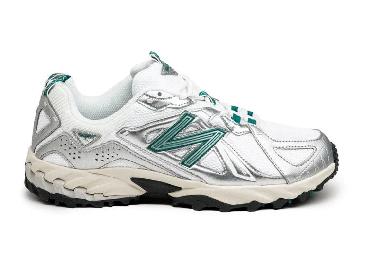 New Balance 610 Silver Metallic Reflection Green