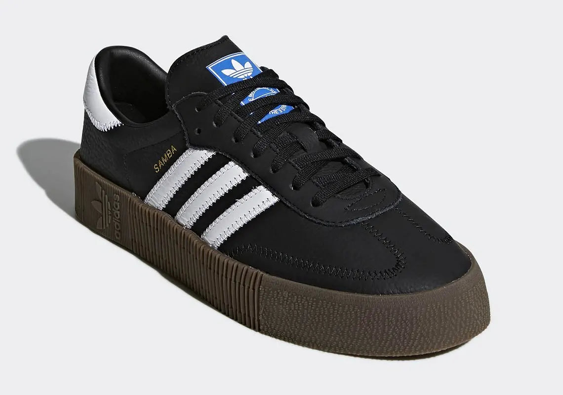 adidas Sambarose Black White Gum