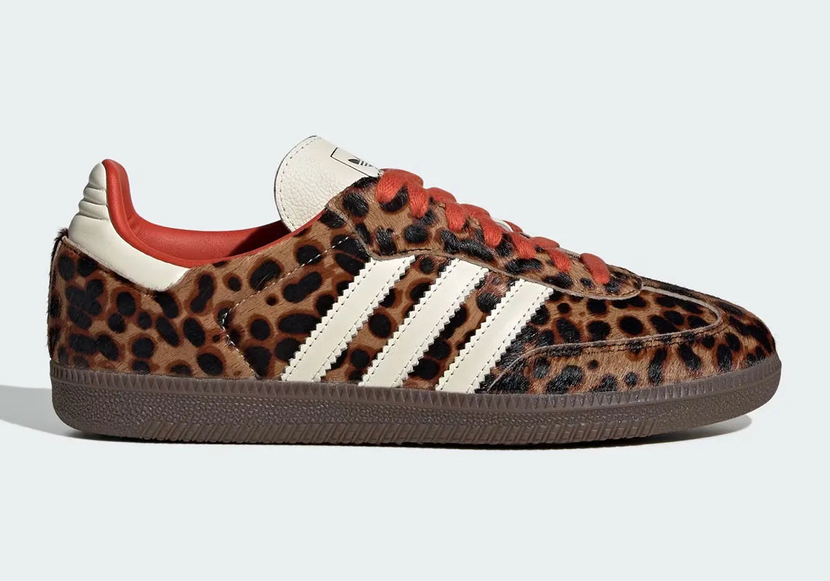 adidas Samba OG Preloved Red Leopard (Women's)